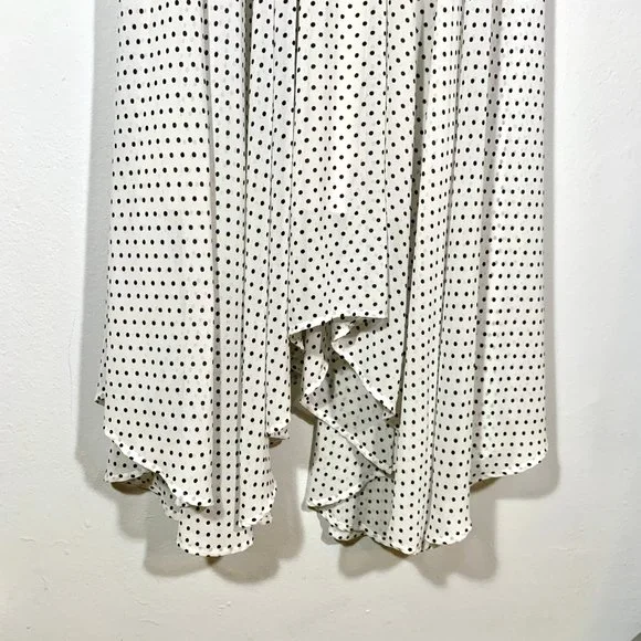 Free People Mini Black Polka Dot Maxi Skirt XS - Picture 5 of 6